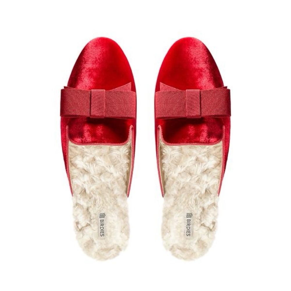 Birdies Ltd Ed Phoebe Velvet Mules